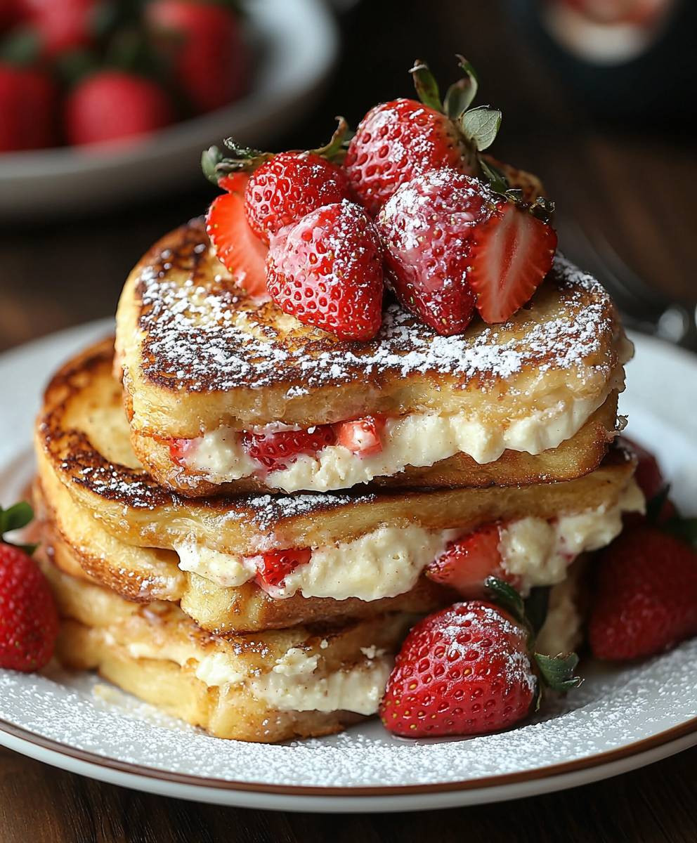 Strawberry Cheesecake French Toast