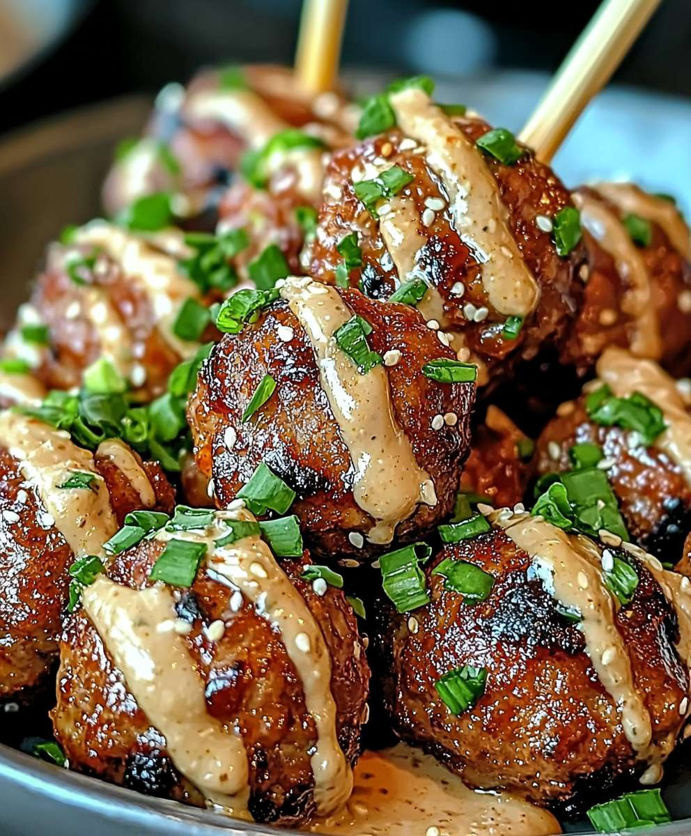 Korean BBQ Meatballs