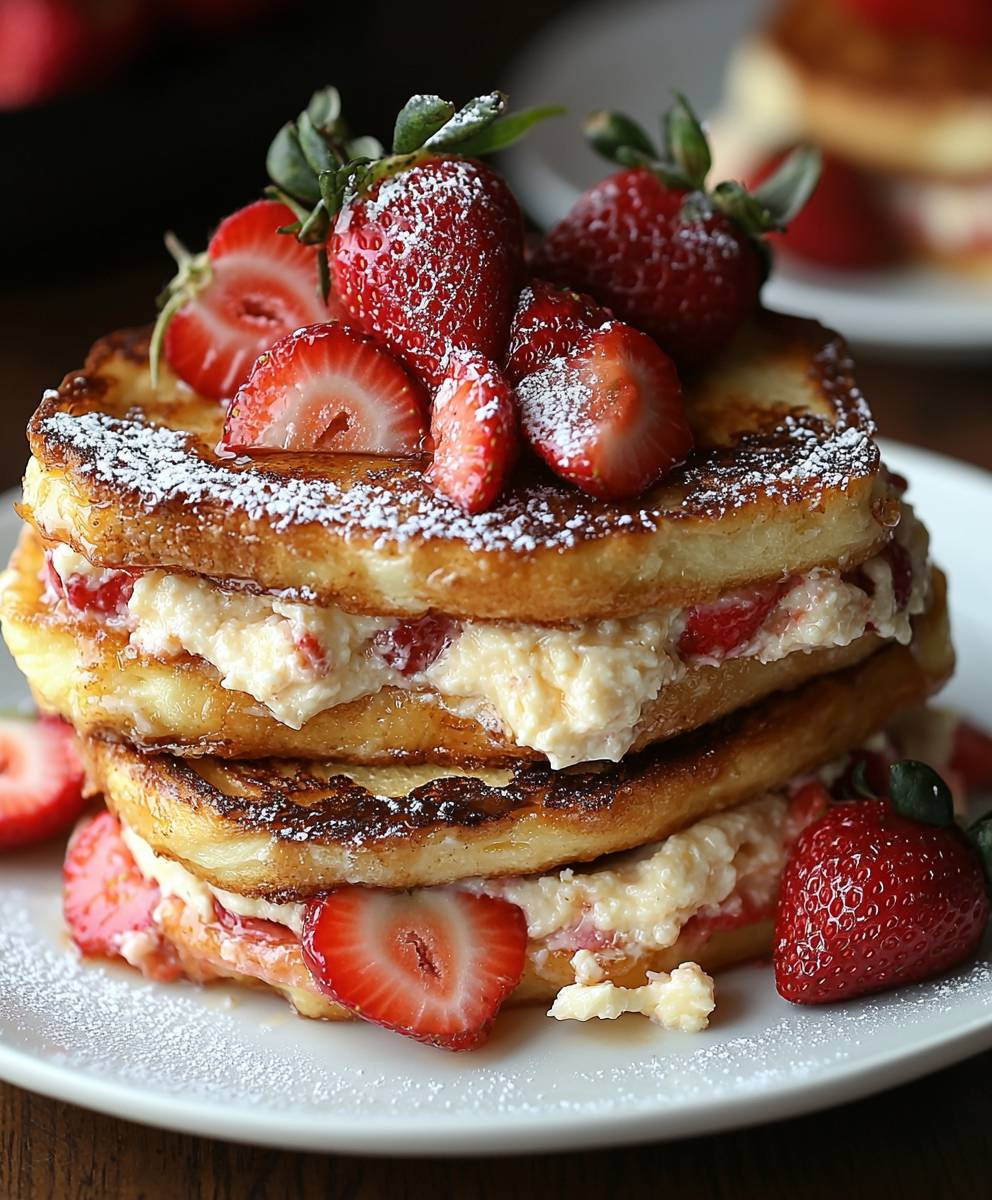Strawberry Cheesecake French Toast