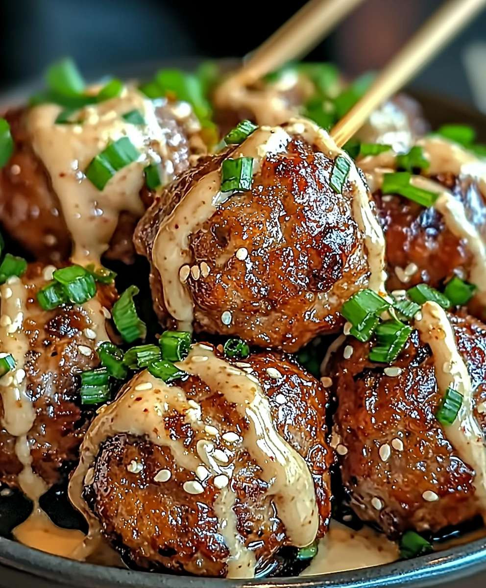 Korean BBQ Meatballs