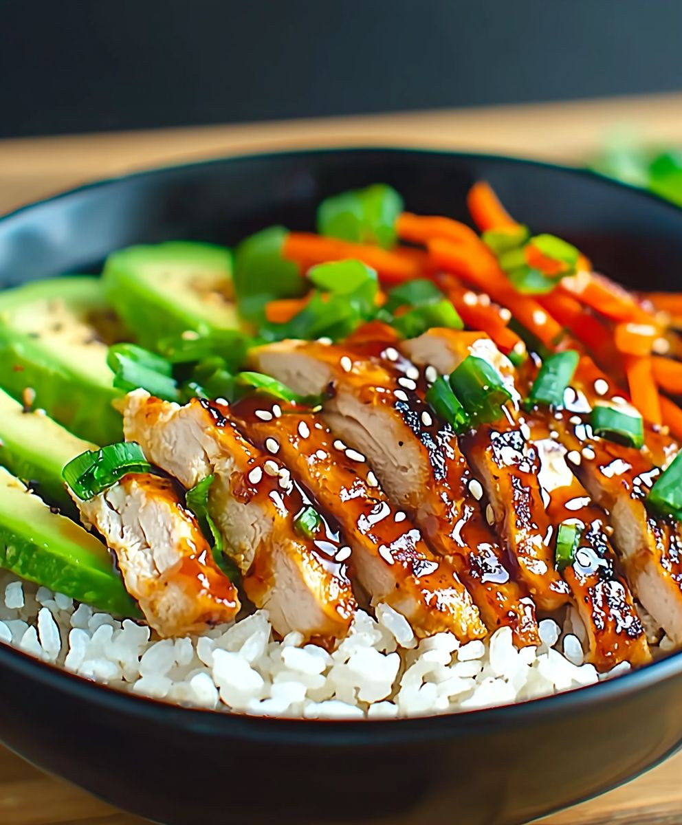 Teriyaki Chicken Rice Bowl