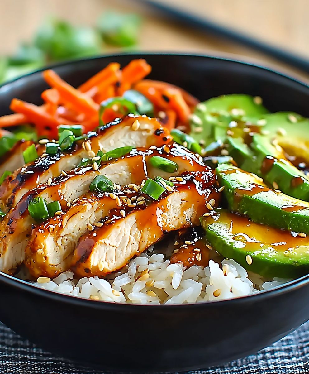 Teriyaki Chicken Rice Bowl