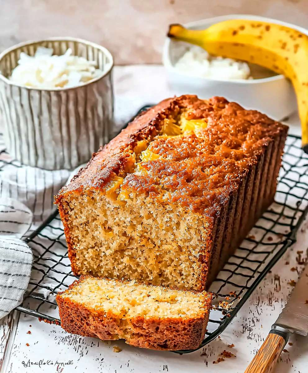 Hawaiian Banana Bread