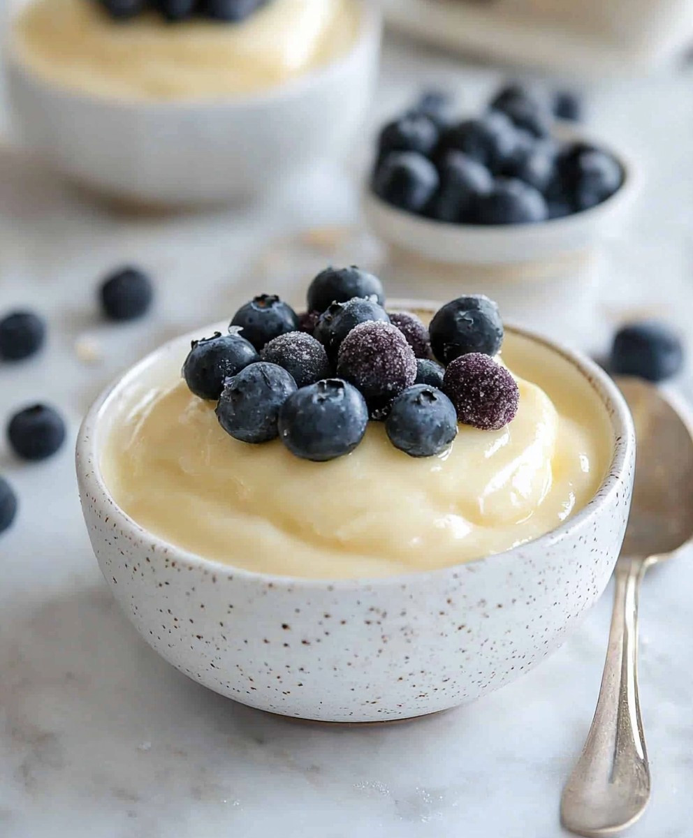 Homemade Vanilla Pudding