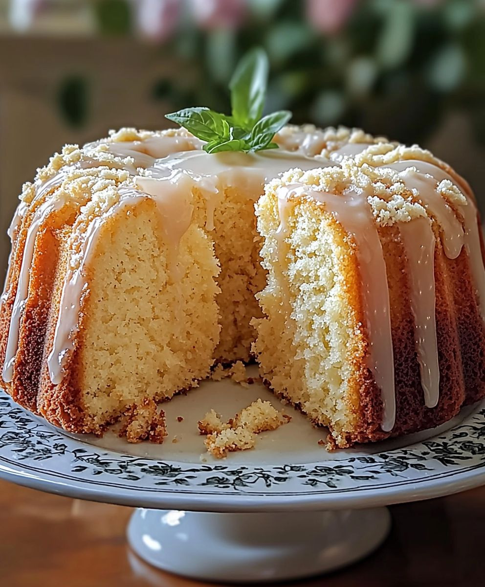 Vanilla Buttermilk Pound Cake