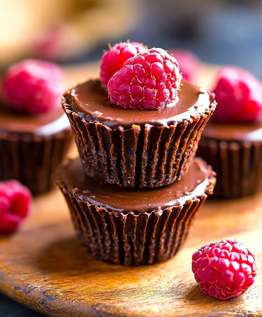 Chocolate Raspberry Cups