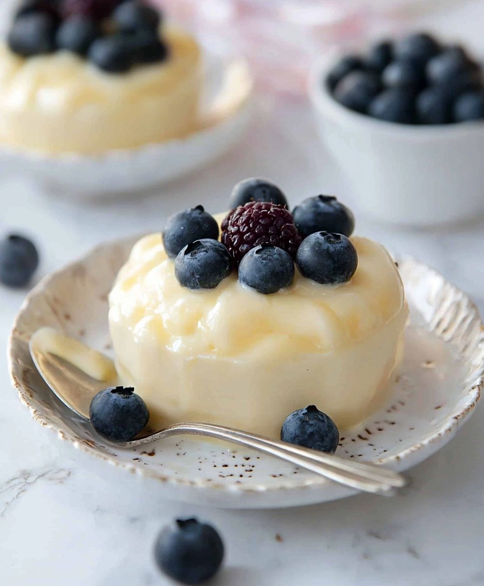 Homemade Vanilla Pudding