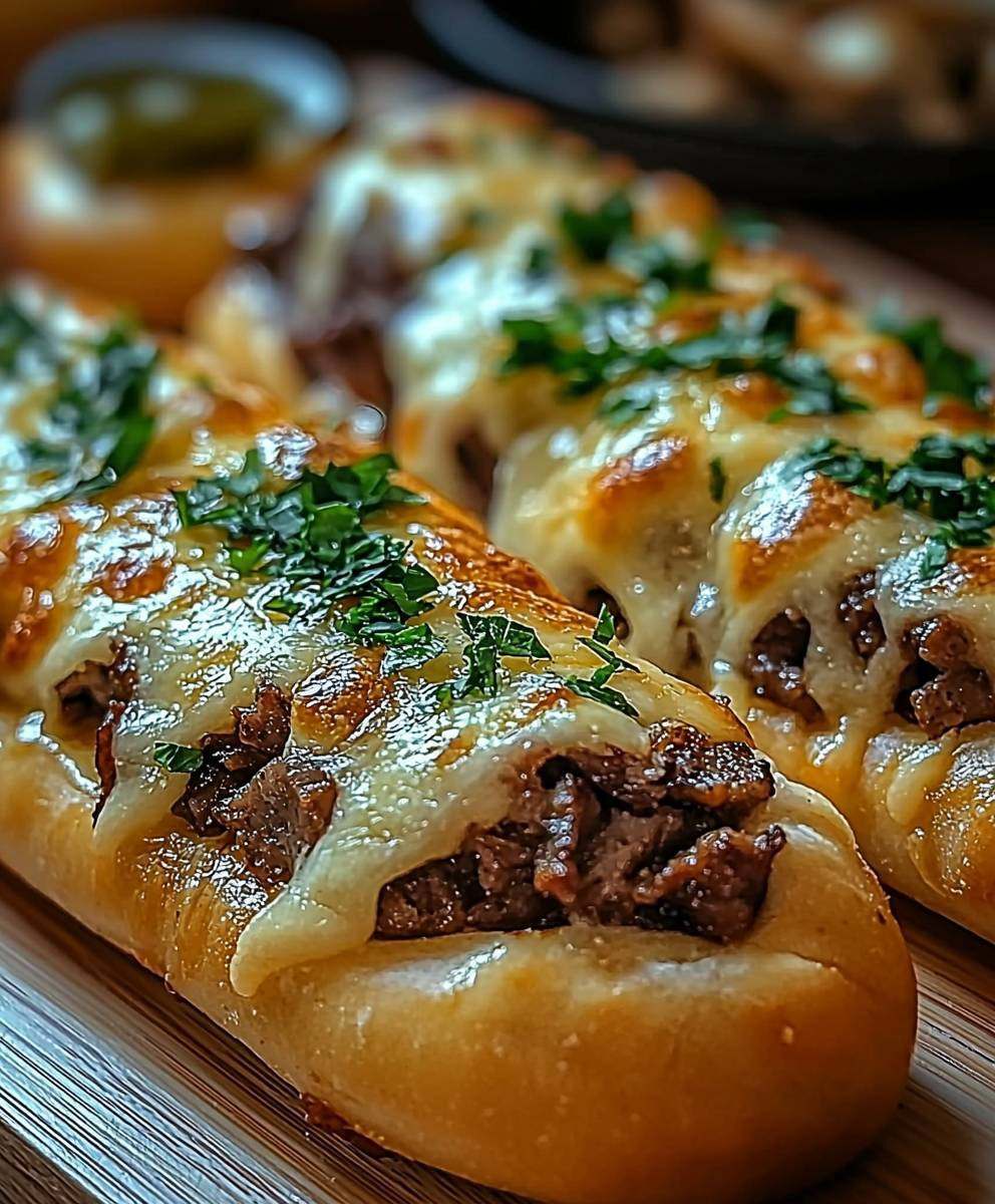 Philly Cheesesteak Breadsticks
