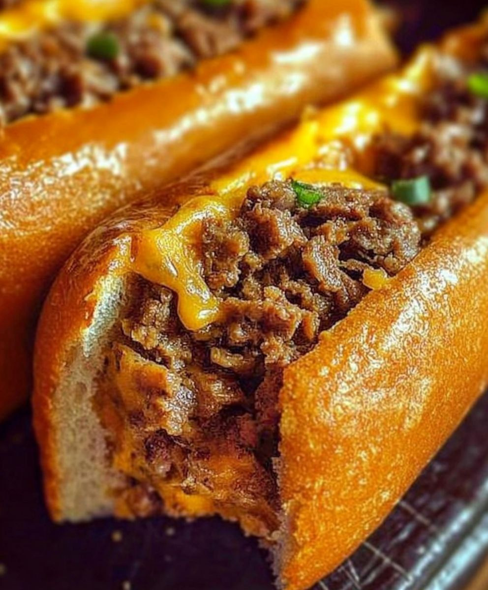 Philly Cheesesteak Sloppy Joes