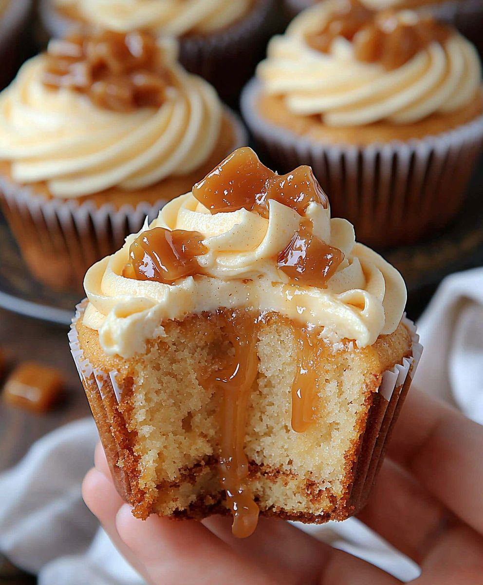 Salted Caramel Cupcakes