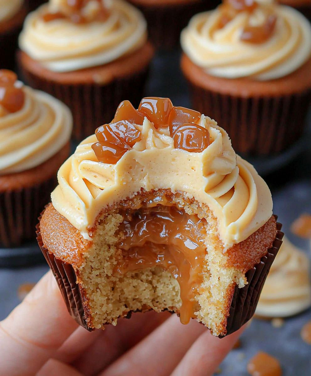 Salted Caramel Cupcakes