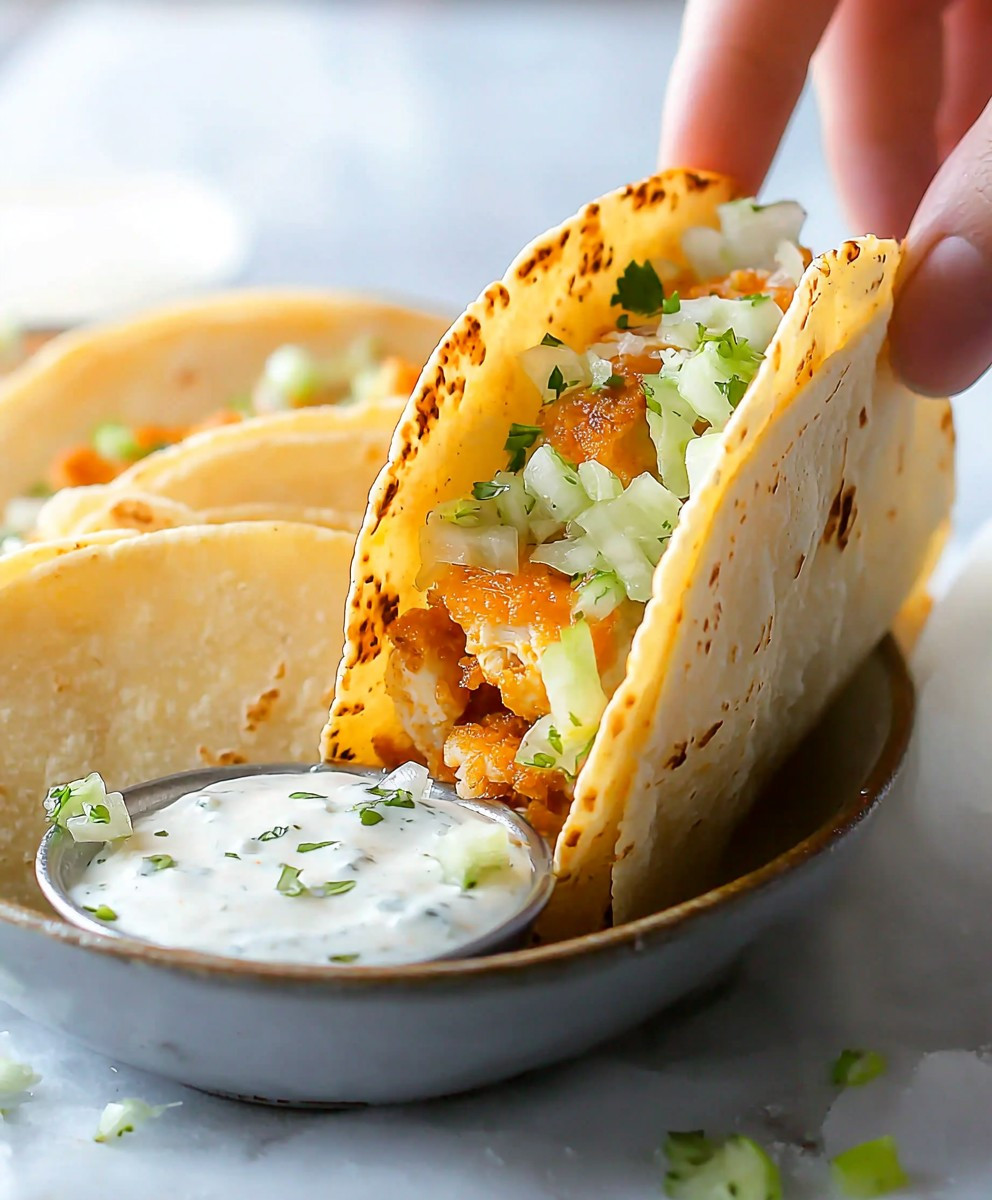Buffalo Chicken Tacos