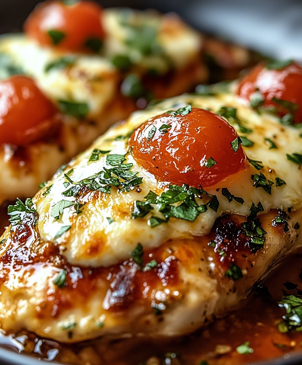 Mozzarella Chicken Dinner