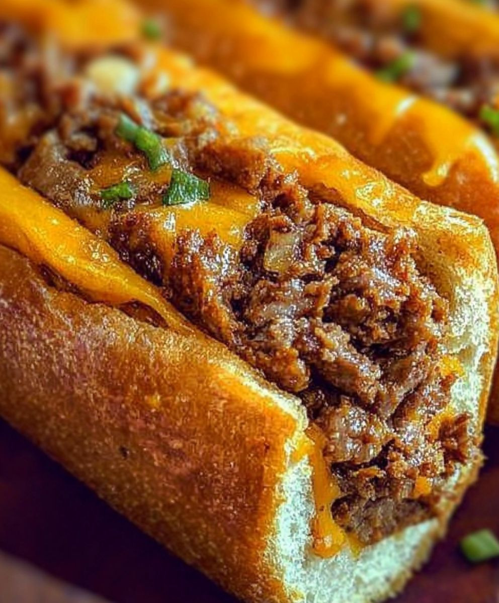 Philly Cheesesteak Sloppy Joes
