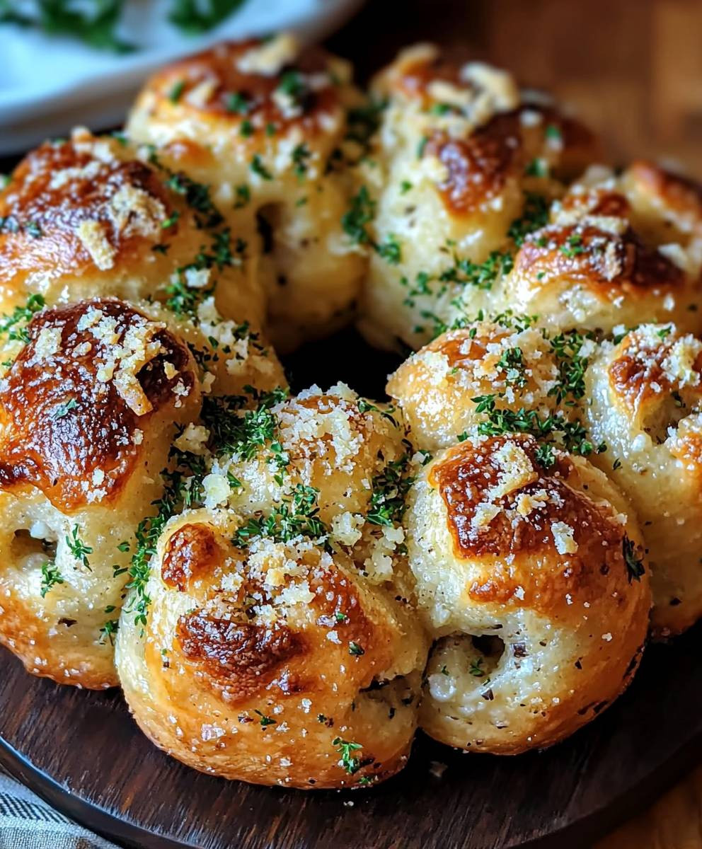 Garlic Parmesan Monkey Bread