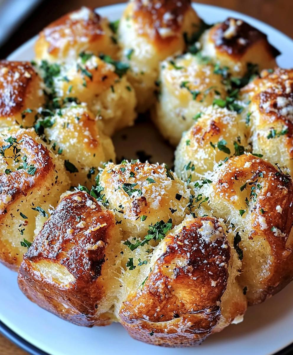 Garlic Parmesan Monkey Bread