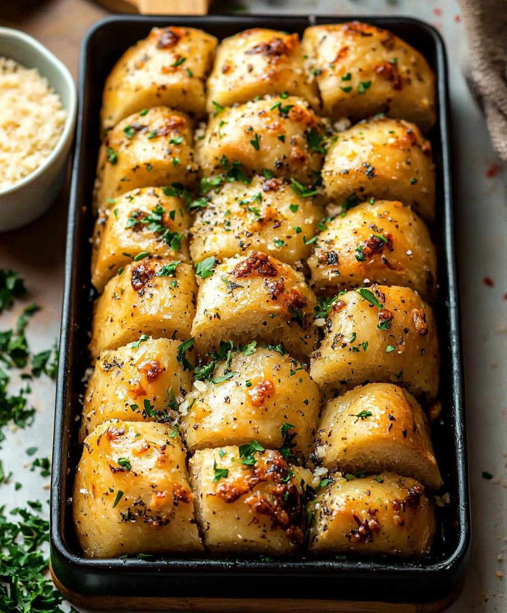 Garlic Bread Pull Apart
