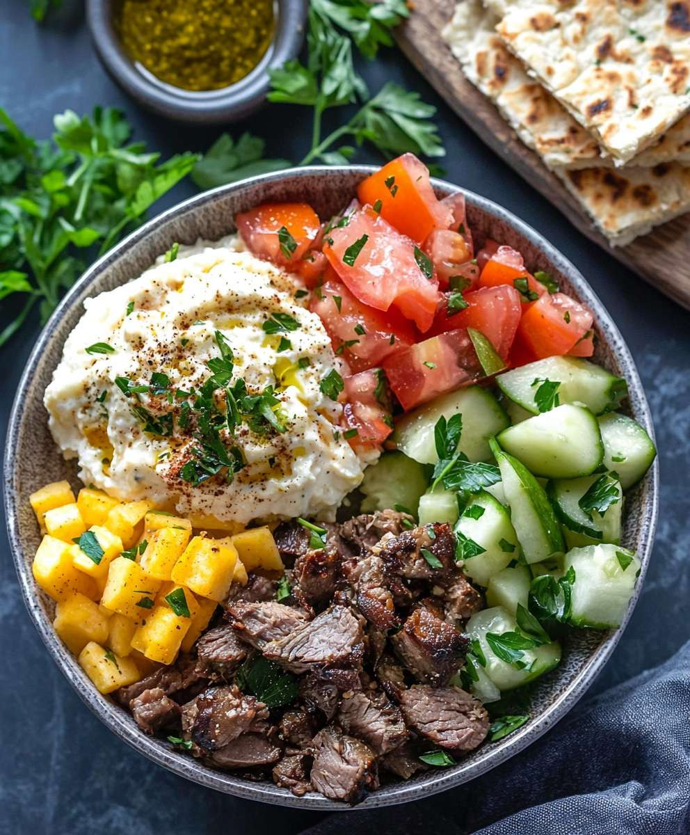Mediterranean Lamb Bowls