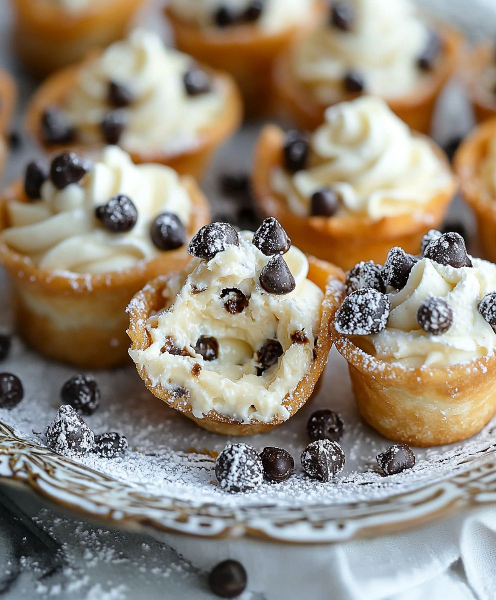 Cannoli Bites Dessert