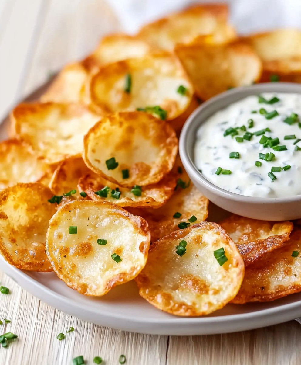 Homemade Cottage Cheese Chips