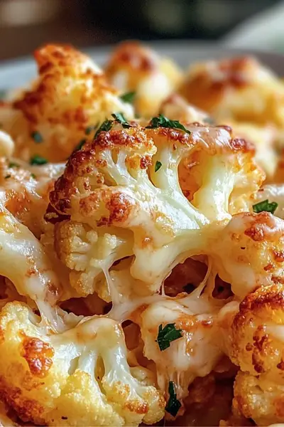 Cheesy Baked Cauliflower Recipe