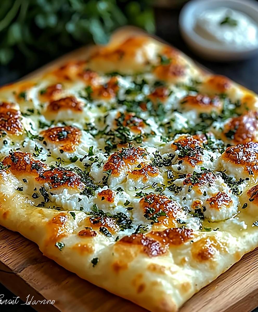 Cottage Cheese Flatbread
