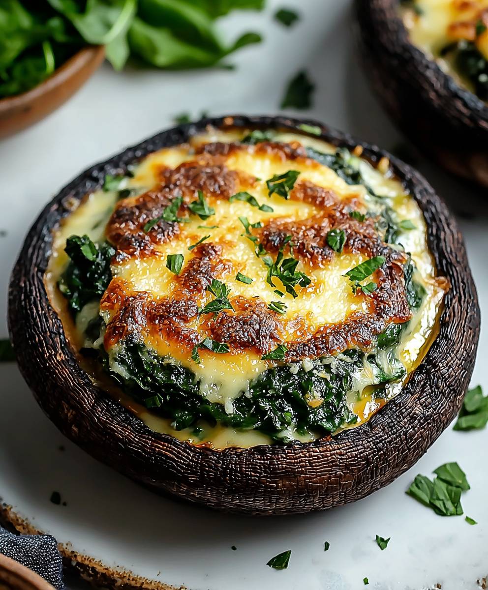 Stuffed Portobello Mushroom