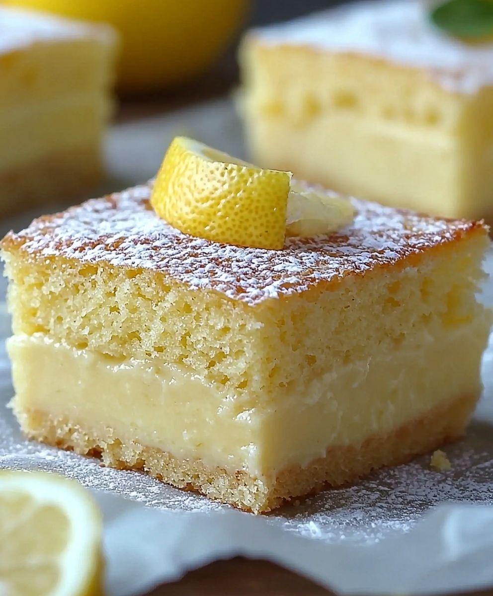 Lemon Custard Cake