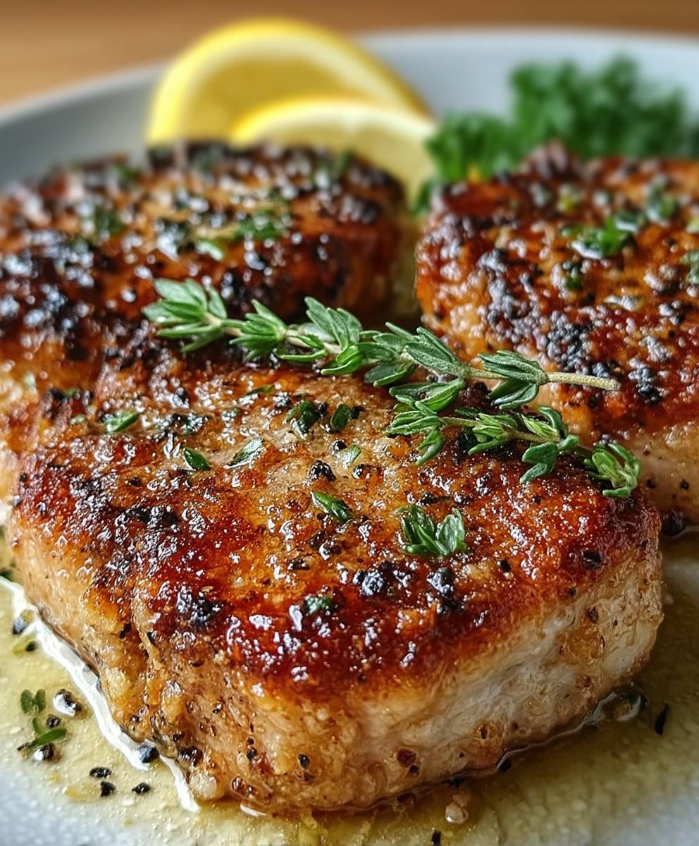 Garlic Parmesan Pork Chops