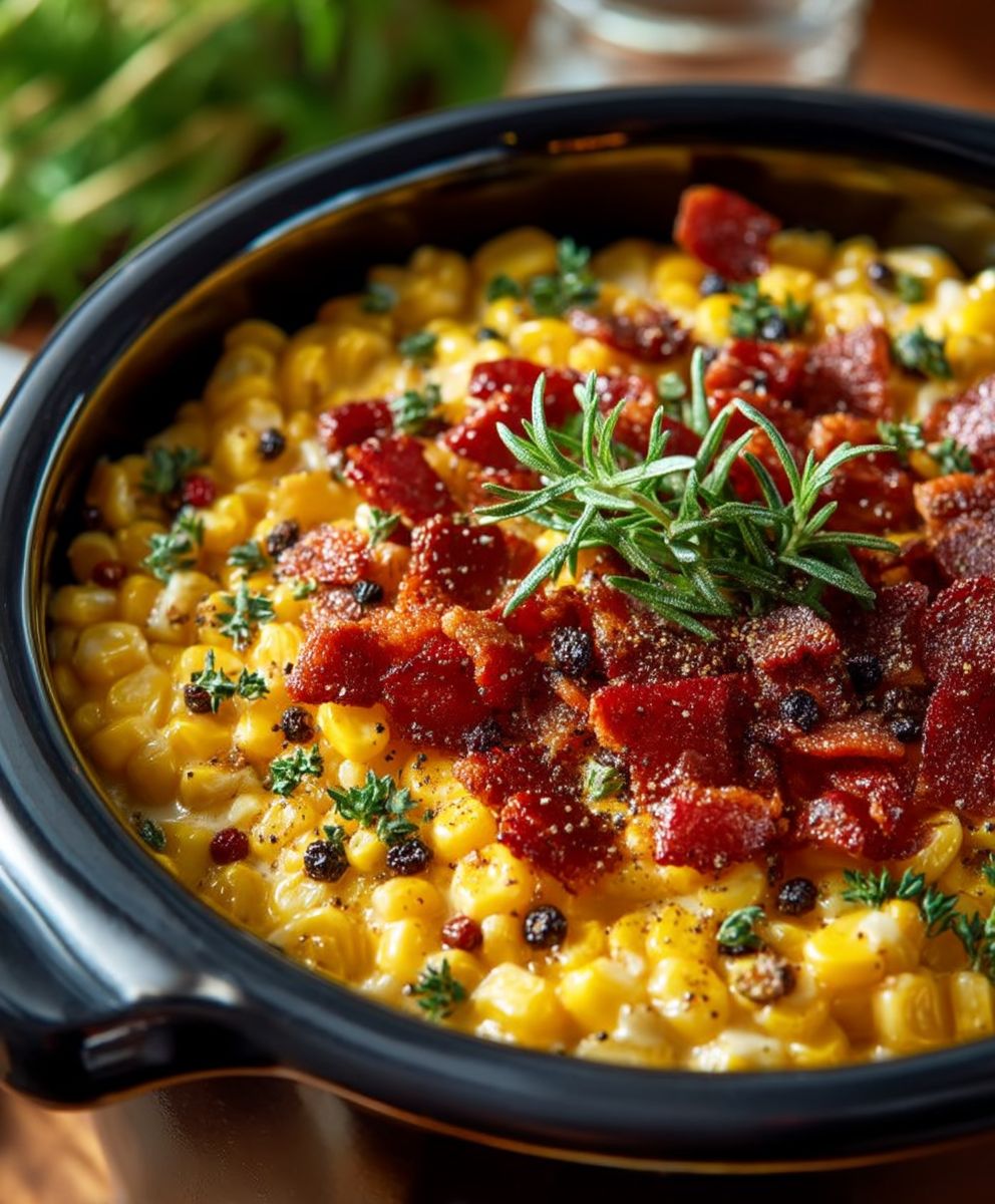 Cheddar Corn with Bacon