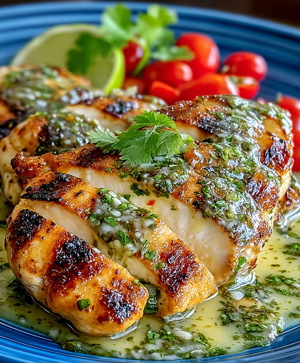 Grilled Salsa Verde Chicken