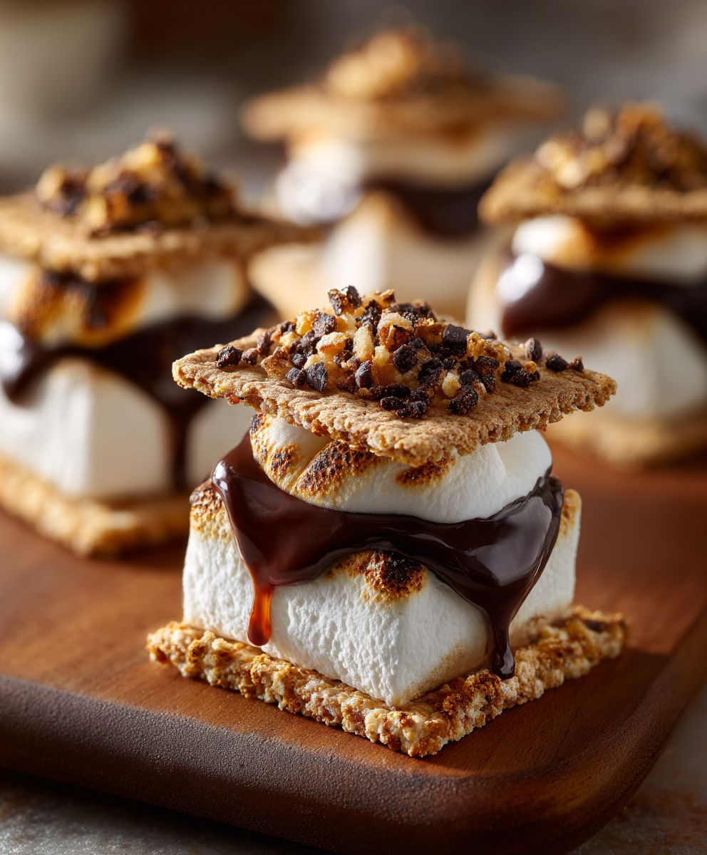 Campfire Marshmallow Cones