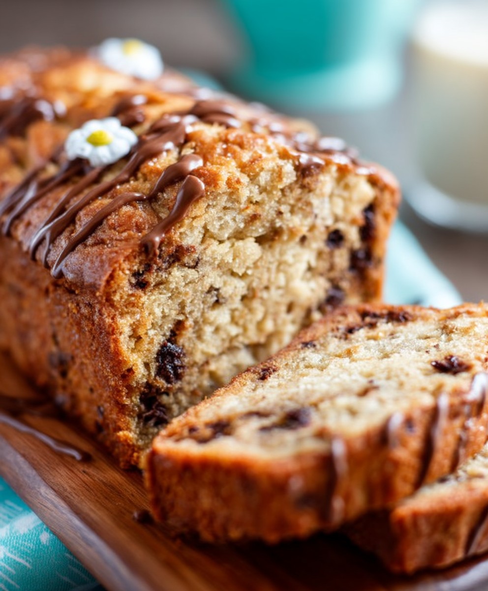 Peanut Butter Banana Bread
