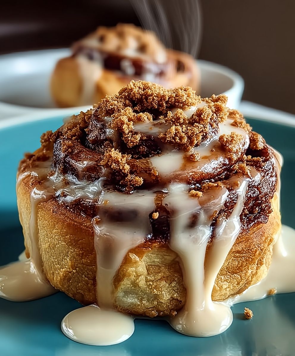 Biscoff Cookie Butter Cinnamon Rolls
