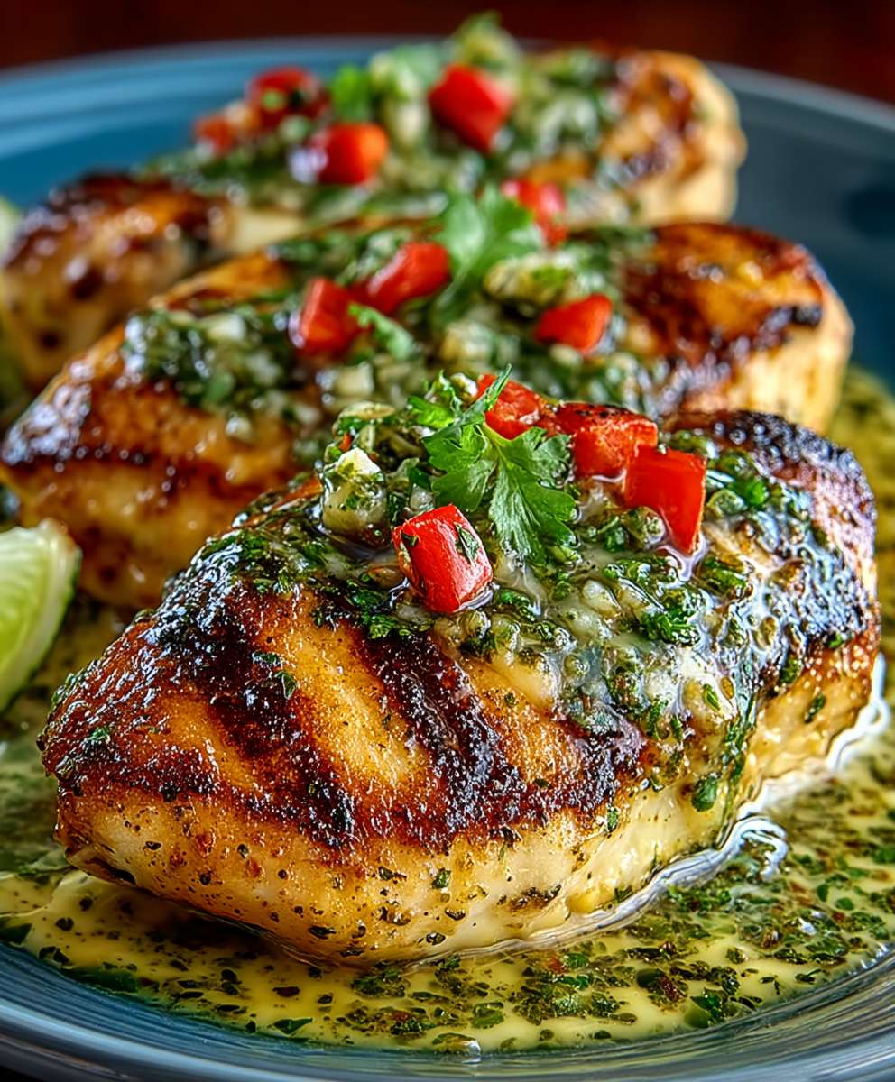 Grilled Salsa Verde Chicken
