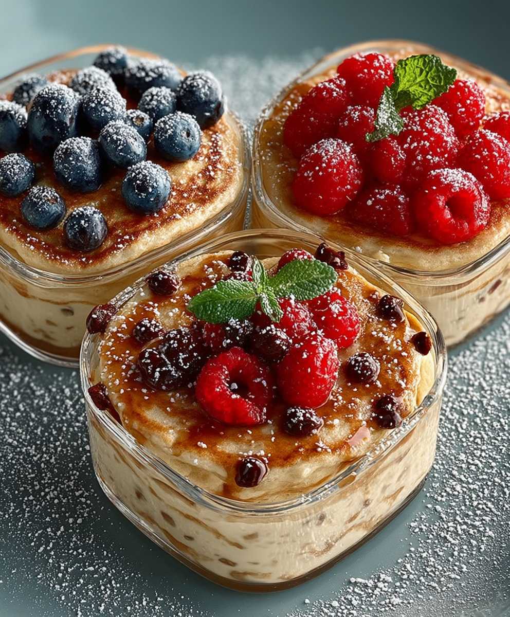 Protein pancake bowls