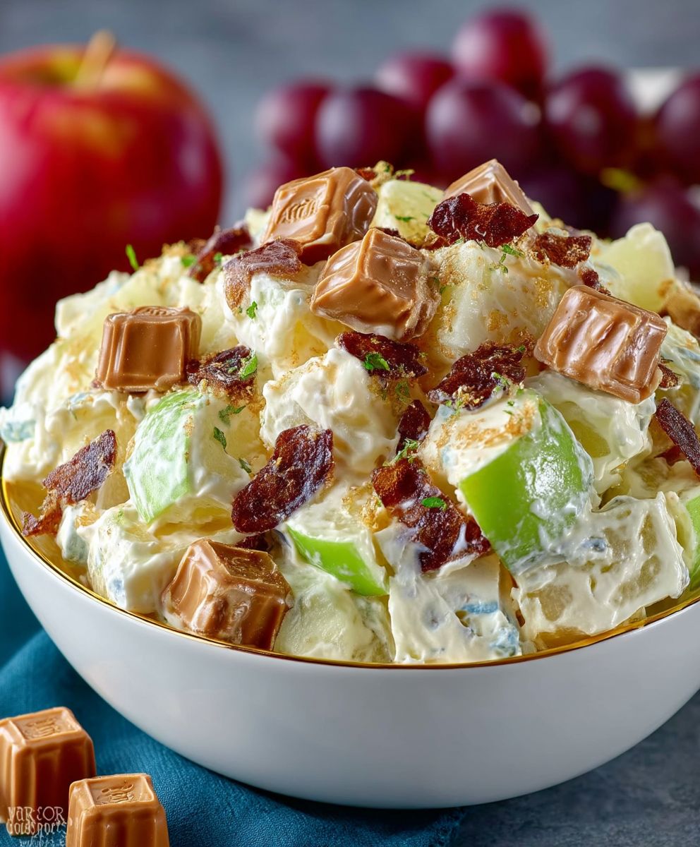 Snickers apple salad
