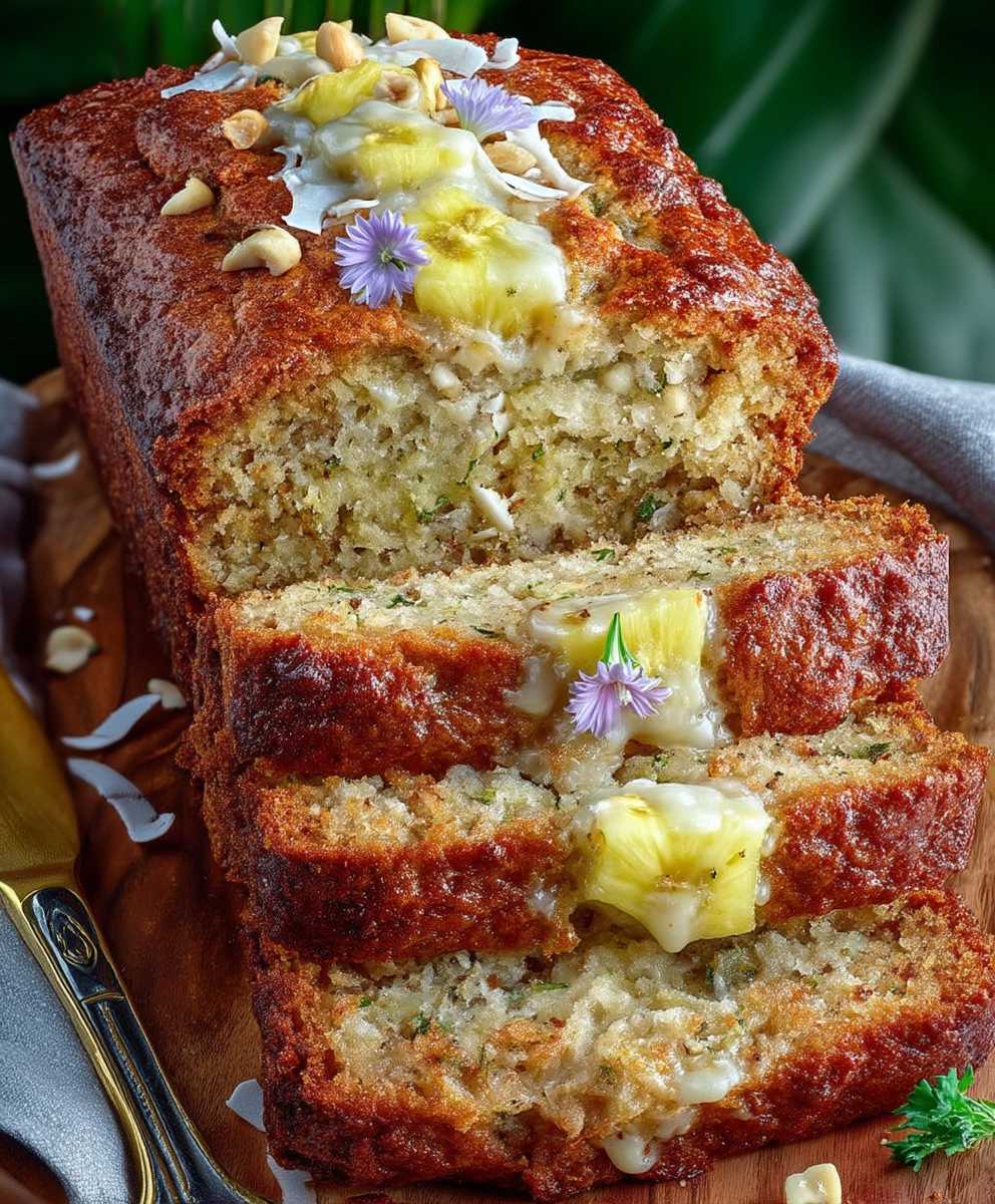 Hawaiian banana bread