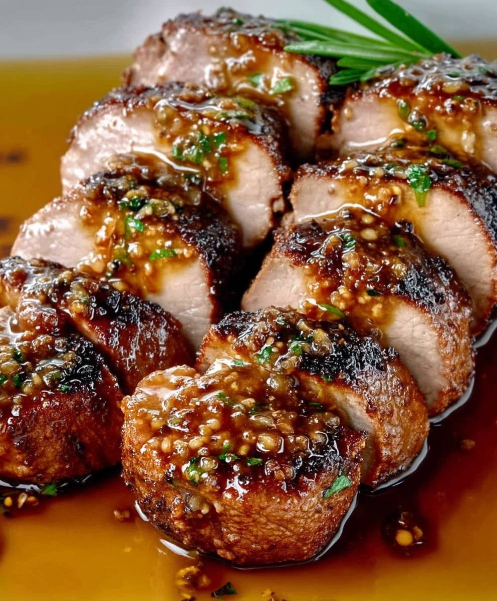 Maple Mustard Pork Tenderloin