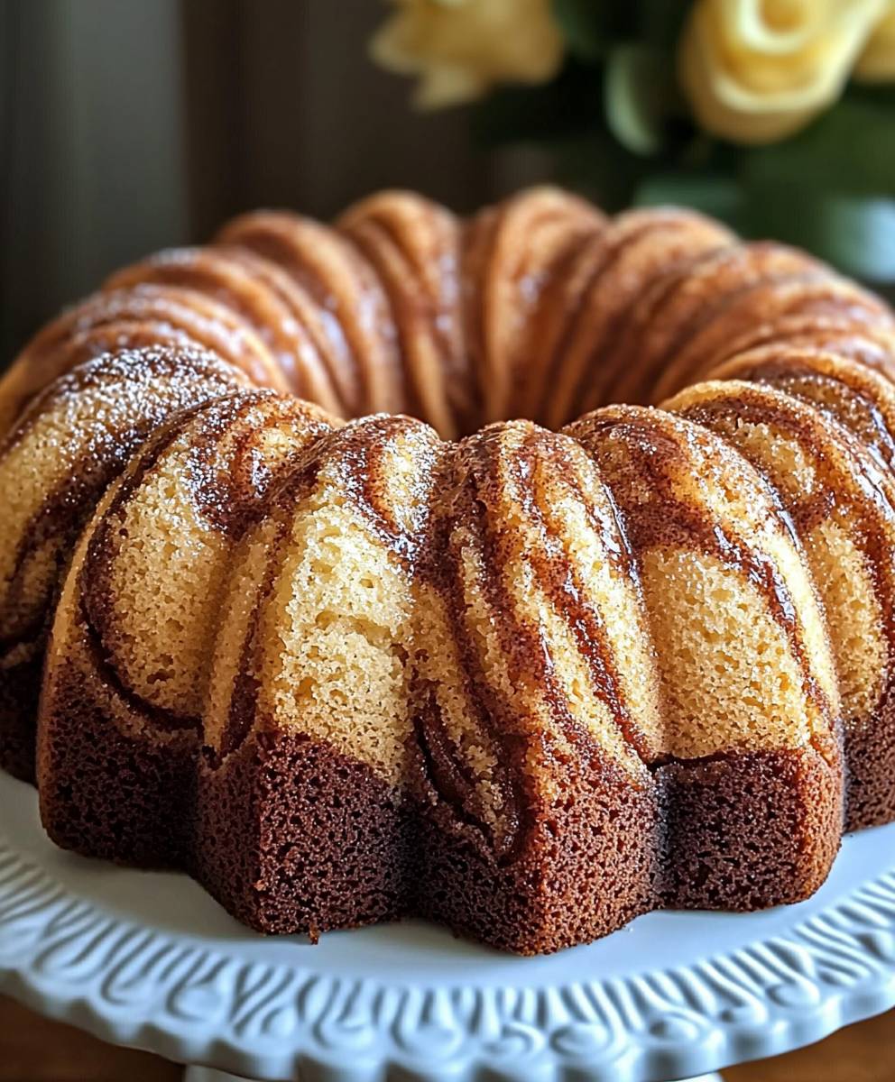 Cinnamon Swirl Bundt Cake