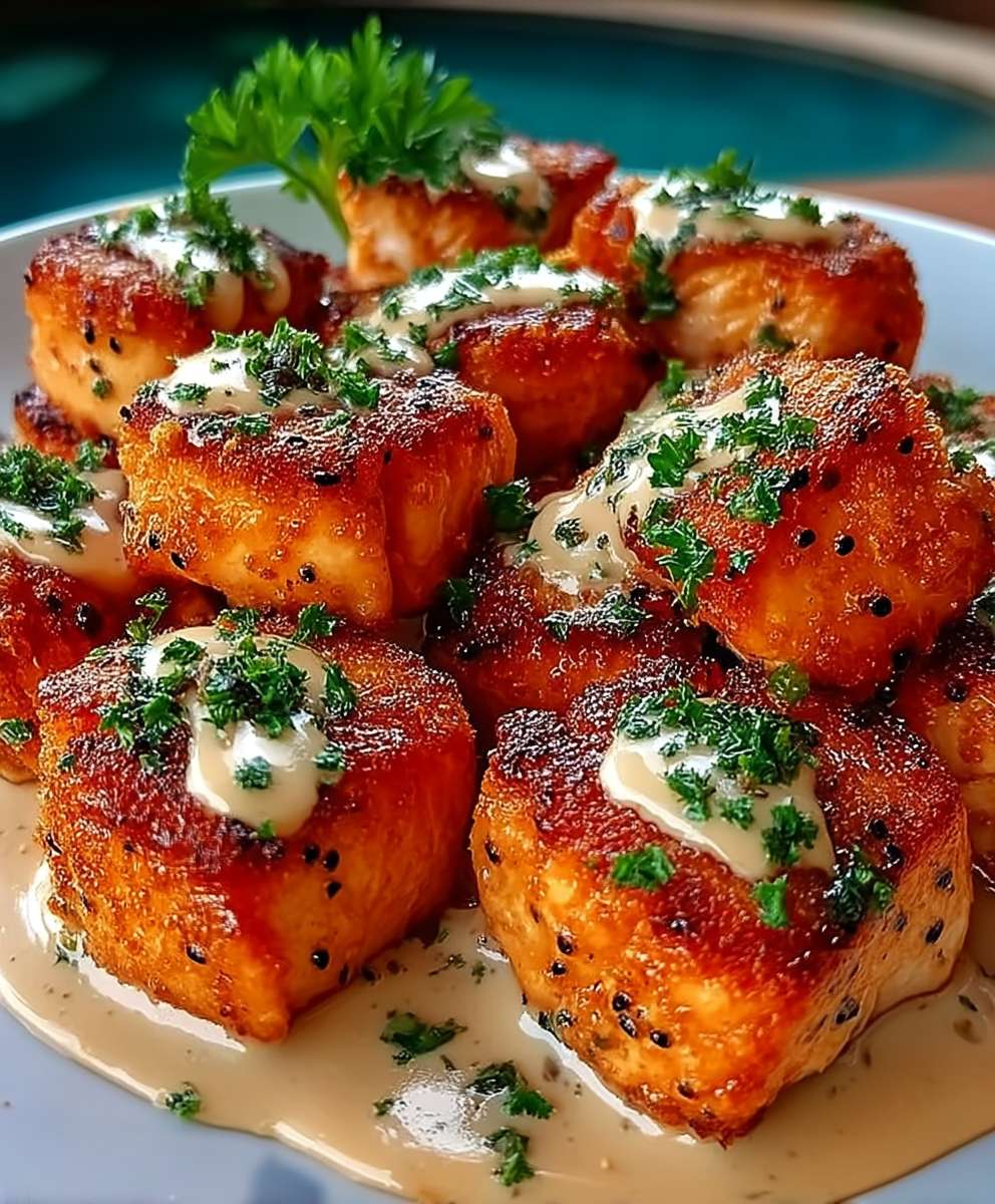Bang Bang Salmon Bites