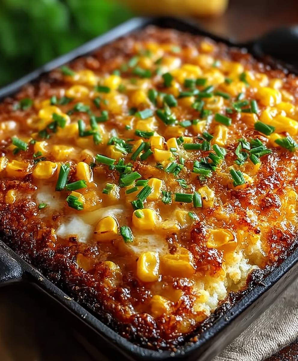 Honey Glazed Corn Casserole