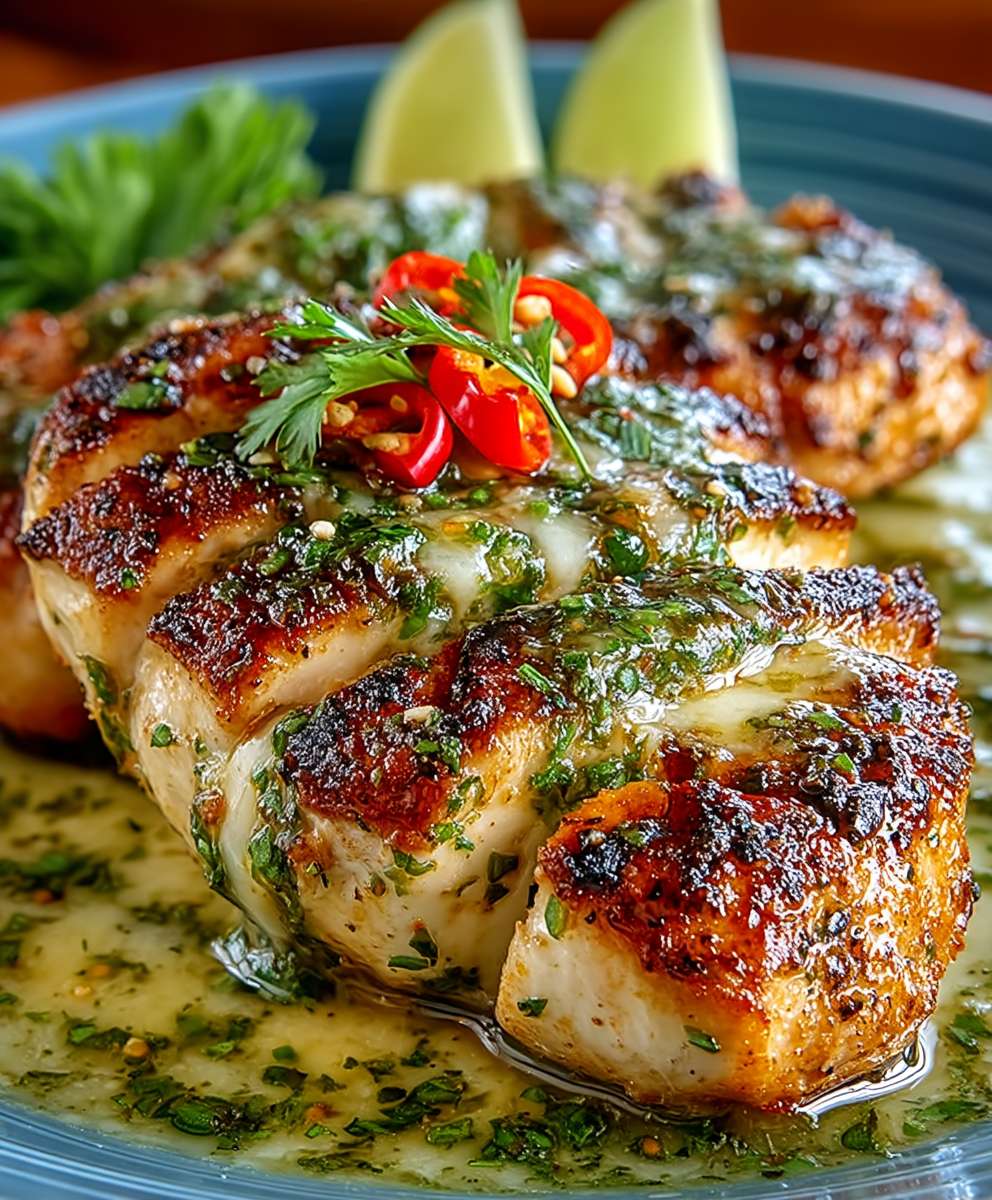 Grilled Salsa Verde Chicken