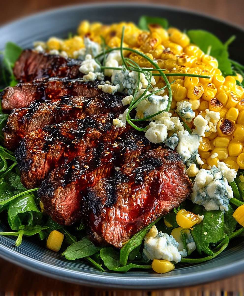 Grilled Balsamic Steak Salad