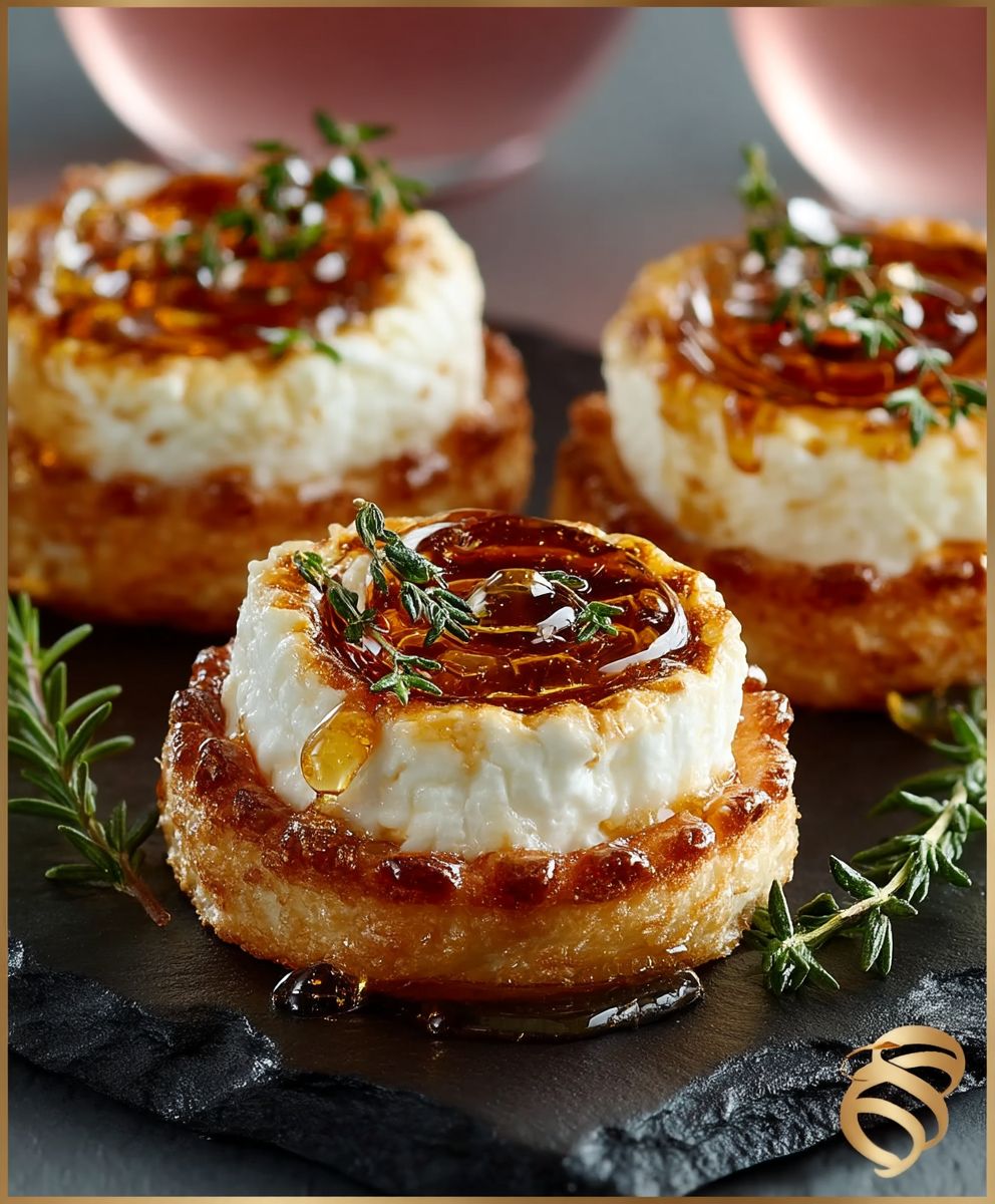 Goat Cheese Honey Bites