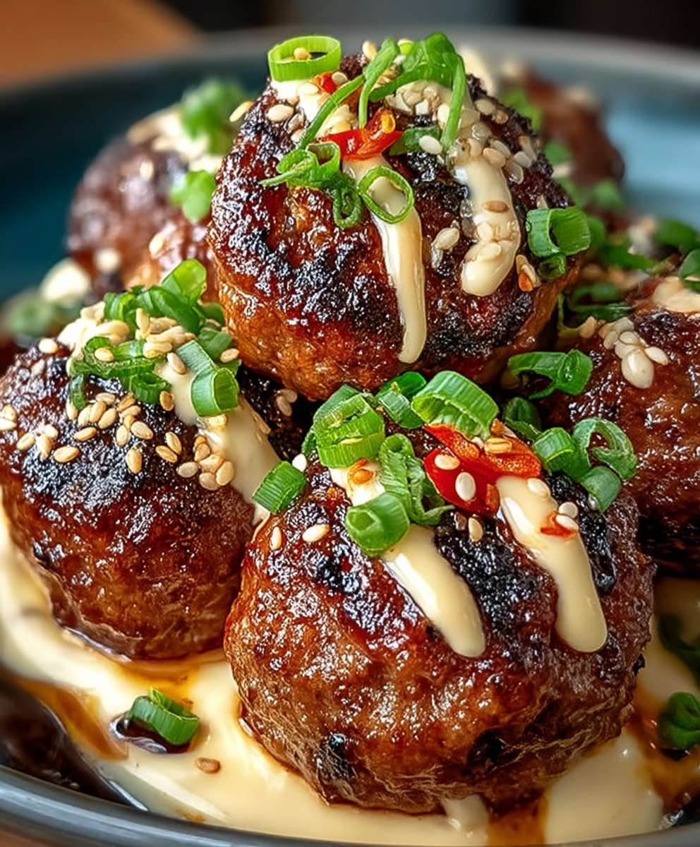 Korean BBQ Meatballs