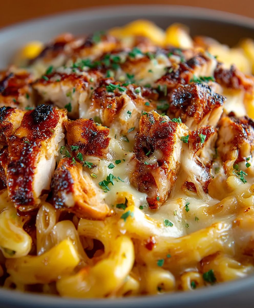 BBQ Chicken Mac Cheese