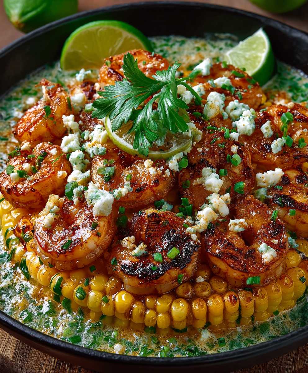 Mexican Street Corn Shrimp