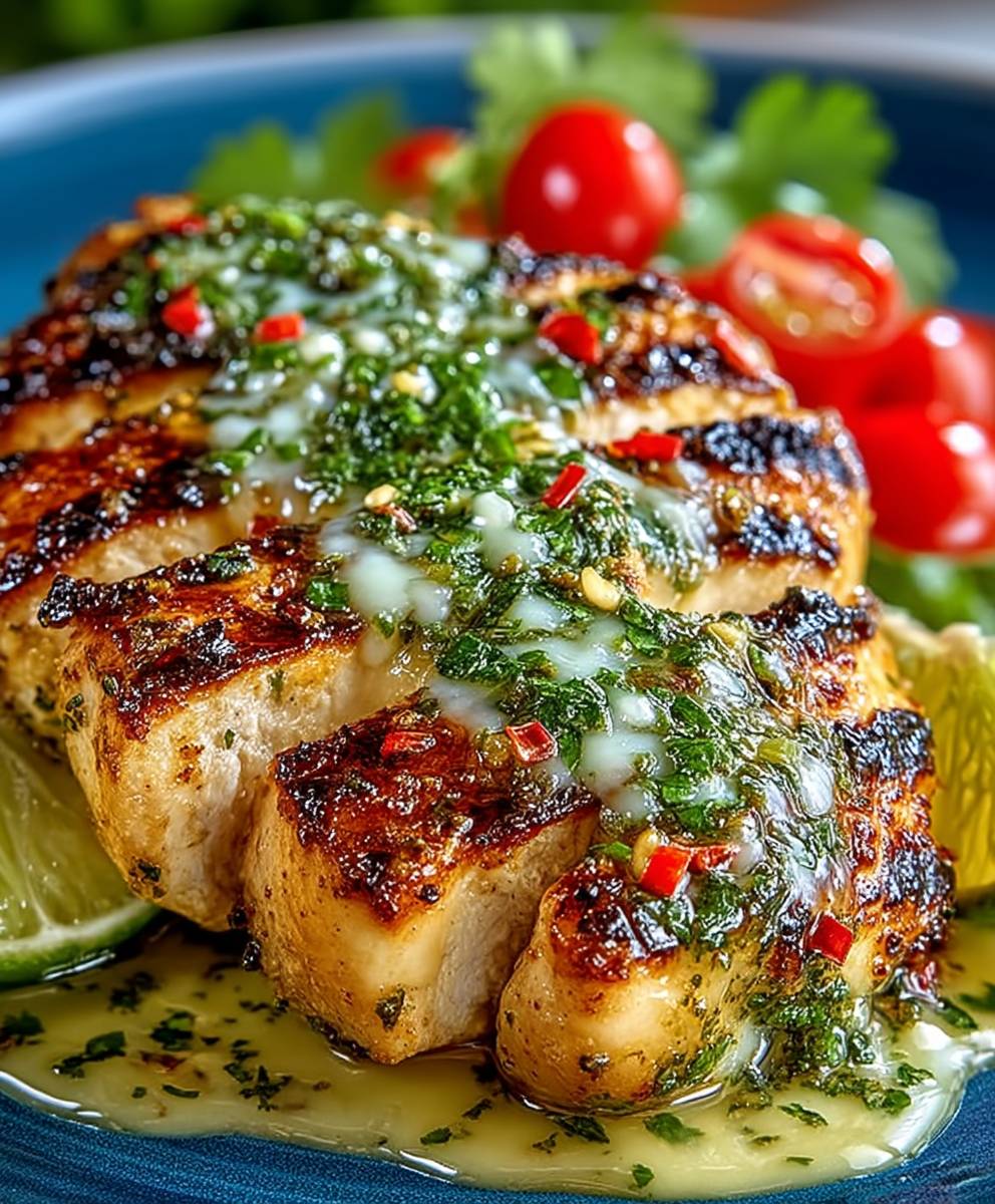 Grilled Salsa Verde Chicken