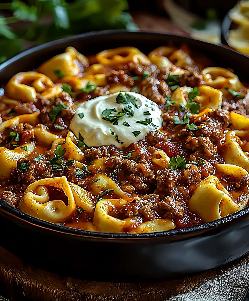 Beef Enchilada Tortellini